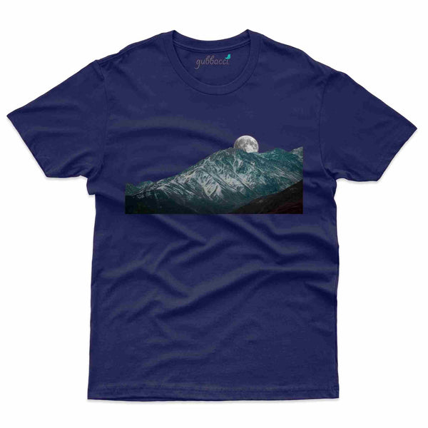 Moon T-Shirt - Minimalist Collection - Gubbacci-India