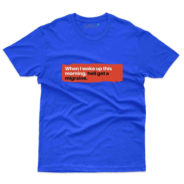 Morning T-Shirt- migraine Awareness Collection - Gubbacci