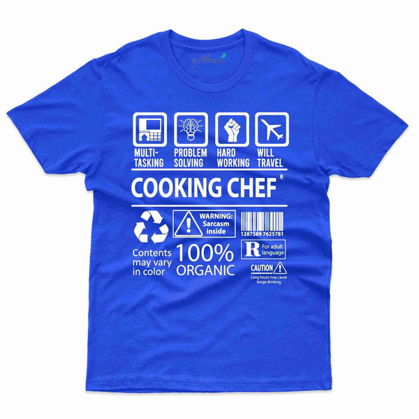 Multi Tasking Cooking T-Shirt - Cooking Lovers Collection - Gubbacci-India