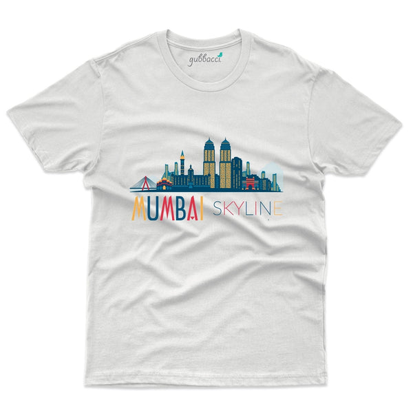 Mumbai City T-Shirt - Skyline Collection - Gubbacci-India