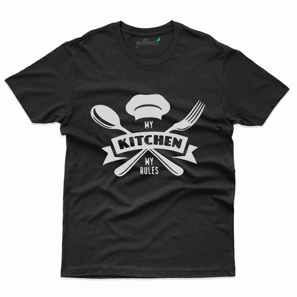 My Kitchen T-Shirt - Cooking Lovers Collection - Gubbacci-India
