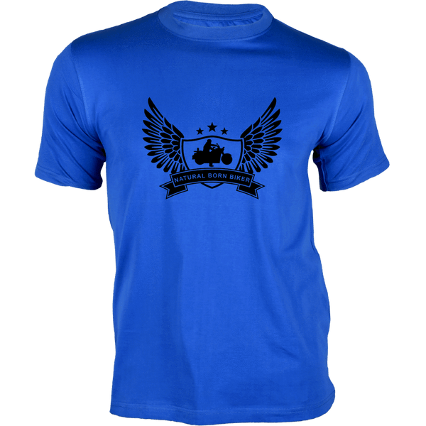 Gubbacci Apparel T-shirt XS Natural Born Biker T-Shirt - Bikers Collection Buy Natural Born Biker T-Shirt - Bikers Collection
