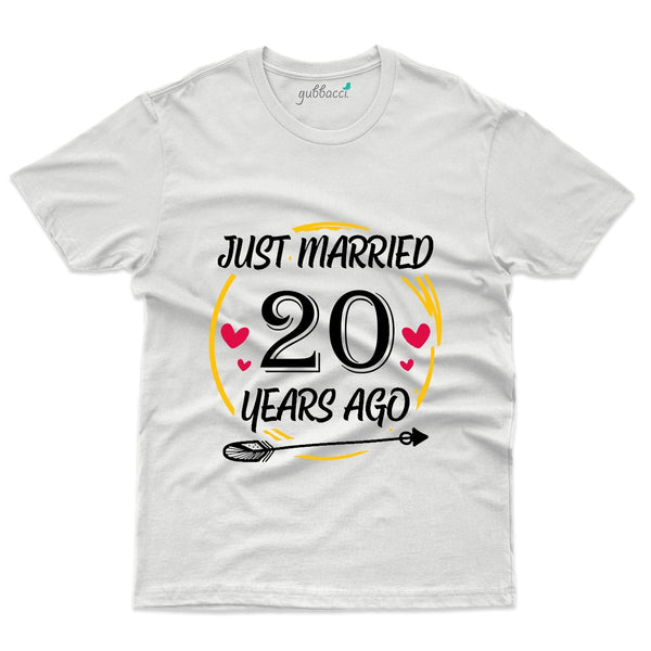 New Just Married T-Shirt - 20th Anniversary Collection - Gubbacci-India