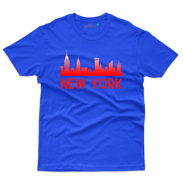 New York City T-Shirt - Skyline Collection - Gubbacci-India