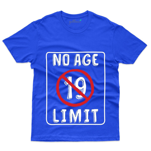 No Age Limit T-Shirt - 19th Birthday Collection - Gubbacci-India