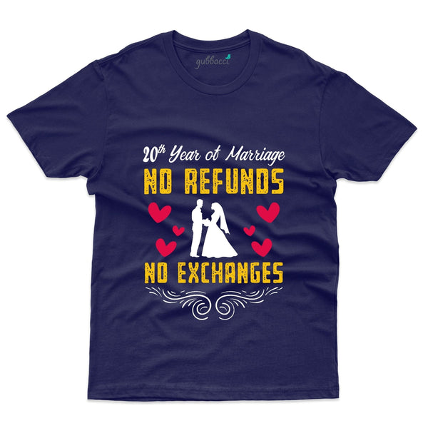 No Exchange T-Shirt - 20th Anniversary Collection - Gubbacci-India