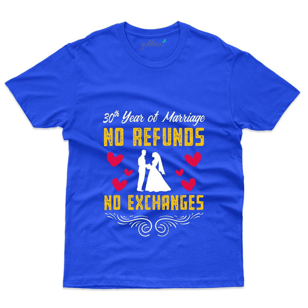 No Refund T-Shirt - 30th Anniversary Collection - Gubbacci-India