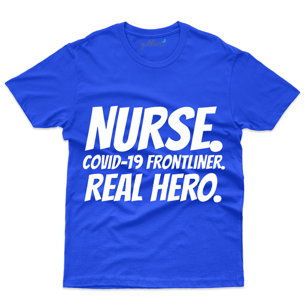 Gubbacci Apparel T-shirt S Nurse, Covid-19 Front liner - Covid Heroes Collection Buy Nurse, Covid-19 Front liner - Covid Heroes Collection