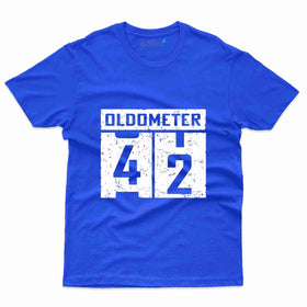 Old Meter 2 T-Shirt - 42nd  Birthday Collection