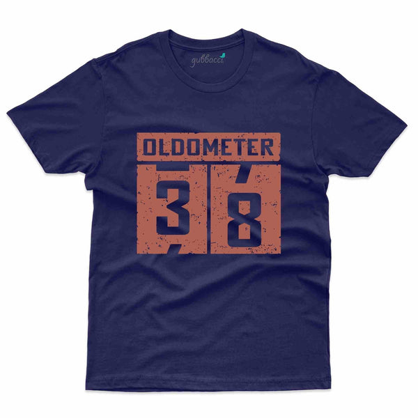 Old Meter T-Shirt - 38th Birthday Collection - Gubbacci-India