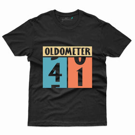 Oldmeter 41 T-Shirt - 41th Birthday Collection