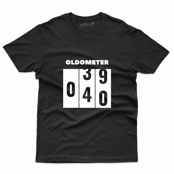 Oldometer T-Shirt - 40th Birthday Collection - Gubbacci-India