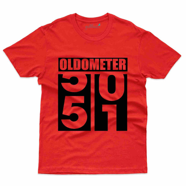 Oldometer T-Shirt - 51st Birthday Collection - Gubbacci-India