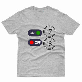On & Off T-Shirt - 17th Birthday Collection