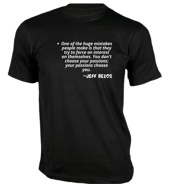 Gubbacci-India T-shirt XS One of the huge mistakes people make T-Shirt - Quotes on T-Shirt Buy Jeff Bezos Quotes on T-Shirt - One of the huge mistakes