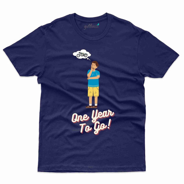 One Year T-Shirt - 17th Birthday Collection - Gubbacci