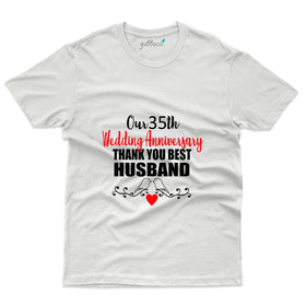 Our 35th Wedding Anniversary T-Shirt - 35th Anniversary Collection