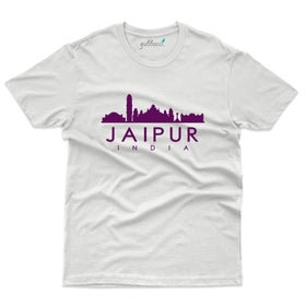 Pink Jaipur City 3 T-Shirt - Skyline Collection
