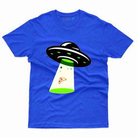 Pizza - T-shirt Alien Design Collection