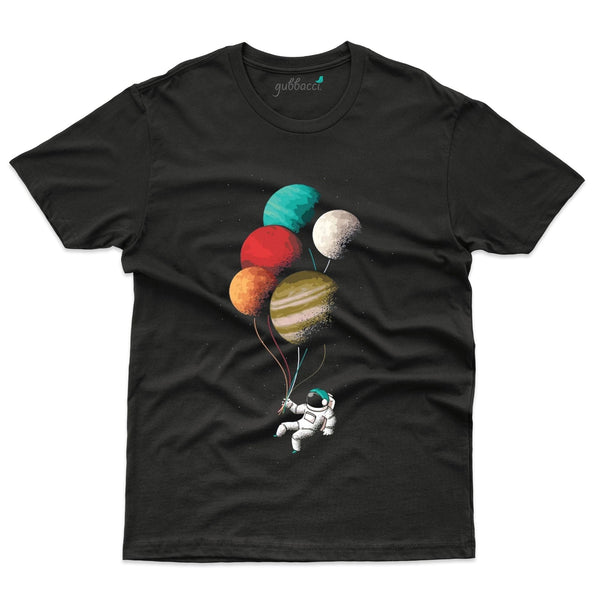 Planet Balloons T-Shirt - Explore Collection - Gubbacci-India