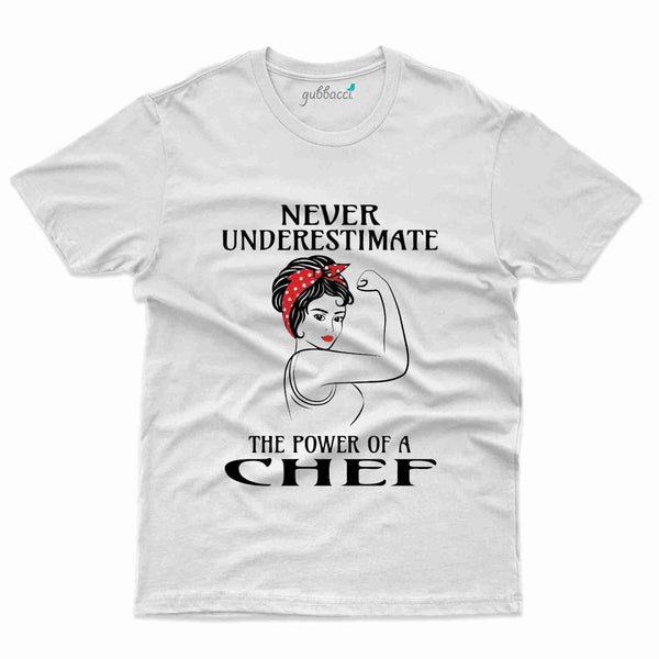 Power Of Chef T-Shirt - Cooking Lovers Collection - Gubbacci-India