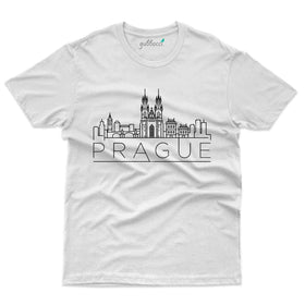 Prague Skyline T-Shirt - Skyline Collection