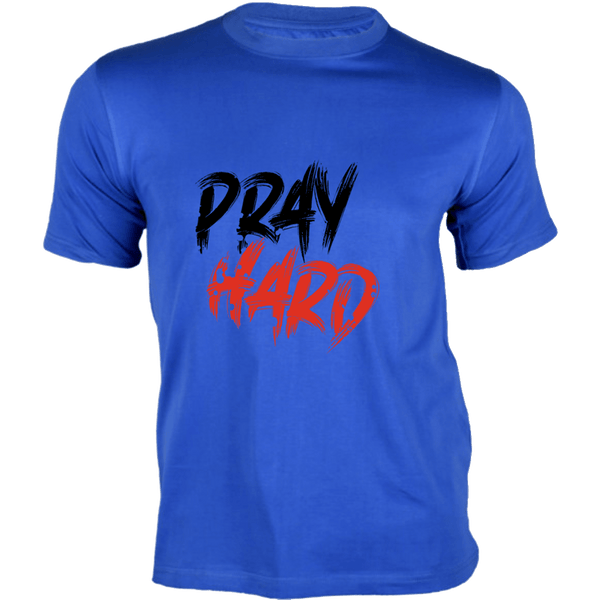 Gubbacci Apparel T-shirt XS Pray Hard By Amit
