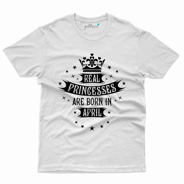 Princesses T-Shirt - April Birthday Collection - Gubbacci-India