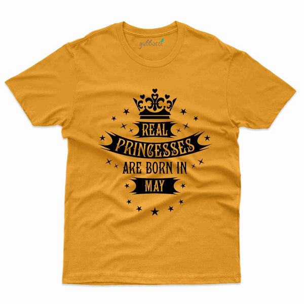 Princesses T-Shirt - May Birthday Collection - Gubbacci-India