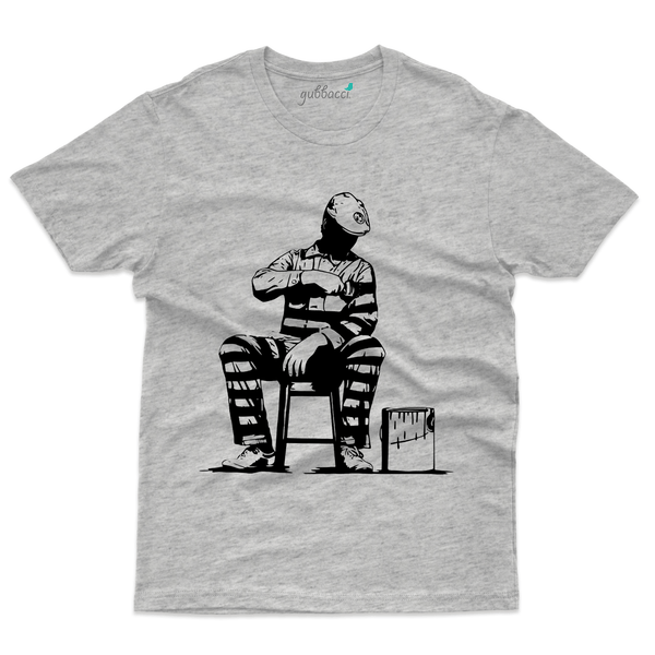 Gubbacci Apparel T-shirt S Prison Man Painter T-Shirt - Monochrome Collection Buy Prison Man Painter T-Shirt - Monochrome Collection