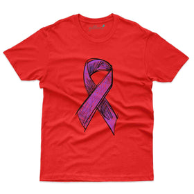 Purple Ribbon T-Shirt- migraine Awareness T-shirt Collection
