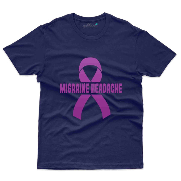 Purple 3 T-Shirt- migraine Awareness Collection - Gubbacci