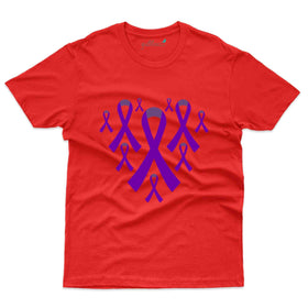 Ribbon T-Shirt - Pancreatic T-shirt Cancer Collection