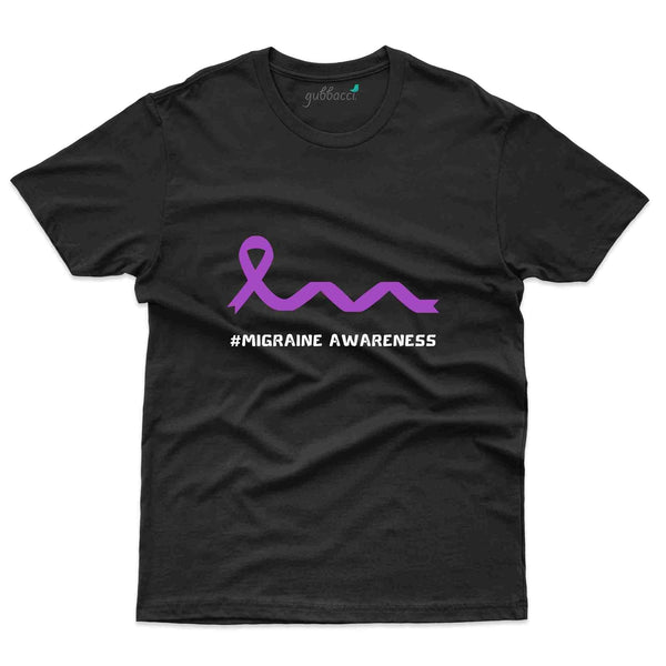 Purple T-Shirt- migraine Awareness Collection - Gubbacci