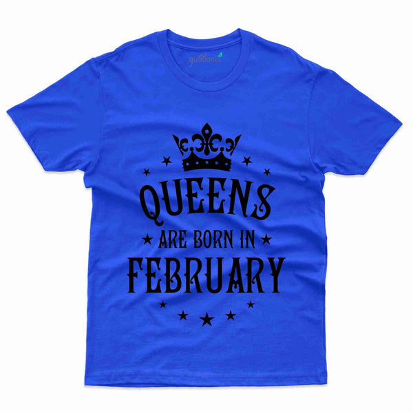Queen T-Shirt - February Birthday Collection - Gubbacci-India