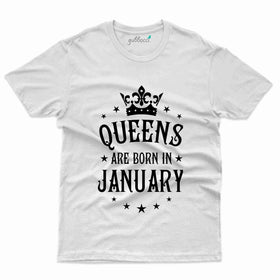 Perfect Queen T-Shirt - January Birthday Collection