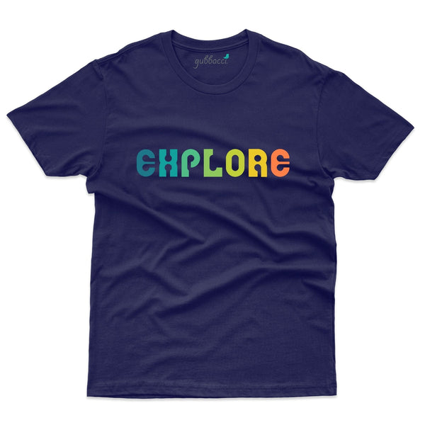 Rainbow Explore T-Shirt - Explore Collection - Gubbacci-India