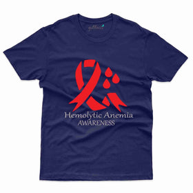 Ribbon Hemolytic T-Shirt- Hemolytic Anemia Collection