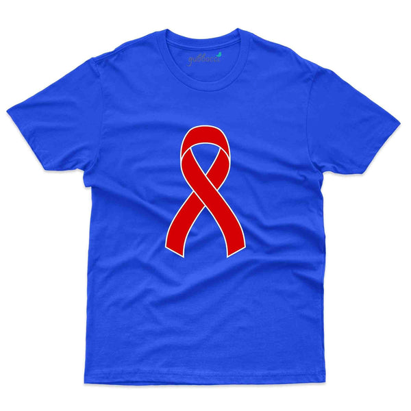 Red Ribbon T-Shirt - HIV AIDS Collection - Gubbacci-India