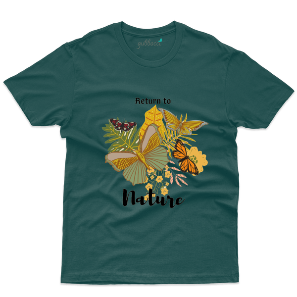 Gubbacci Apparel T-shirt XS Return to Nature T-Shirt - For Nature Lovers Buy Return to Nature T-Shirt - For Nature Lovers