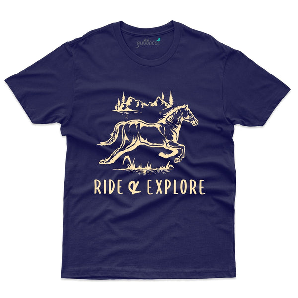 Ride & Explore T-Shirt - Explore Collection - Gubbacci-India