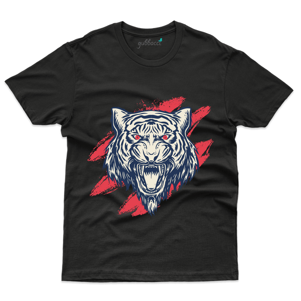 Roaring Tiger T-Shirt -Kanha National Park Collection - Gubbacci-India