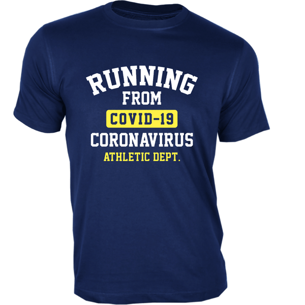 Gubbacci-India T-shirt XS Running From Covid-19