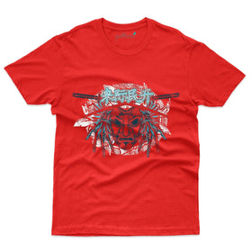 Samurai T-Shirt Design - Abstract Collection