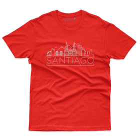 Santiago Skyline T-Shirt - Skyline Collection