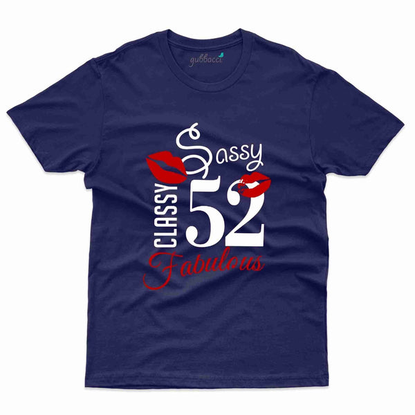 Sassy 52 T-Shirt - 52nd Collection - Gubbacci-India