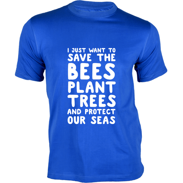 Gubbacci Apparel T-shirt XS Save the Bees Plant Seeds T-Shirt - Earth Day Collection Buy Save the Bees Plant Seeds T-Shirt - Earth Day Collection