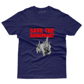 Save The Rhinophants T-Shirt - Wild Life Of India