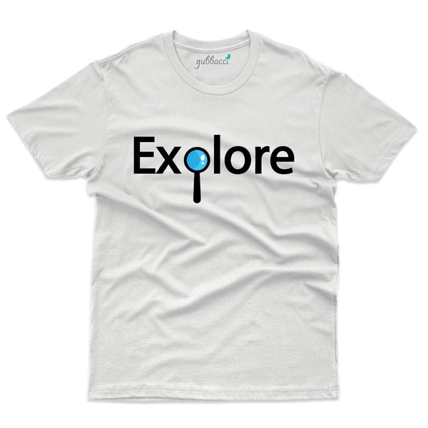 Search&Explore T-Shirt - Explore Collection - Gubbacci-India