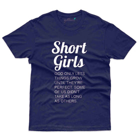 Quoted Short Girls T-Shirt - Random T-Shirt Collection